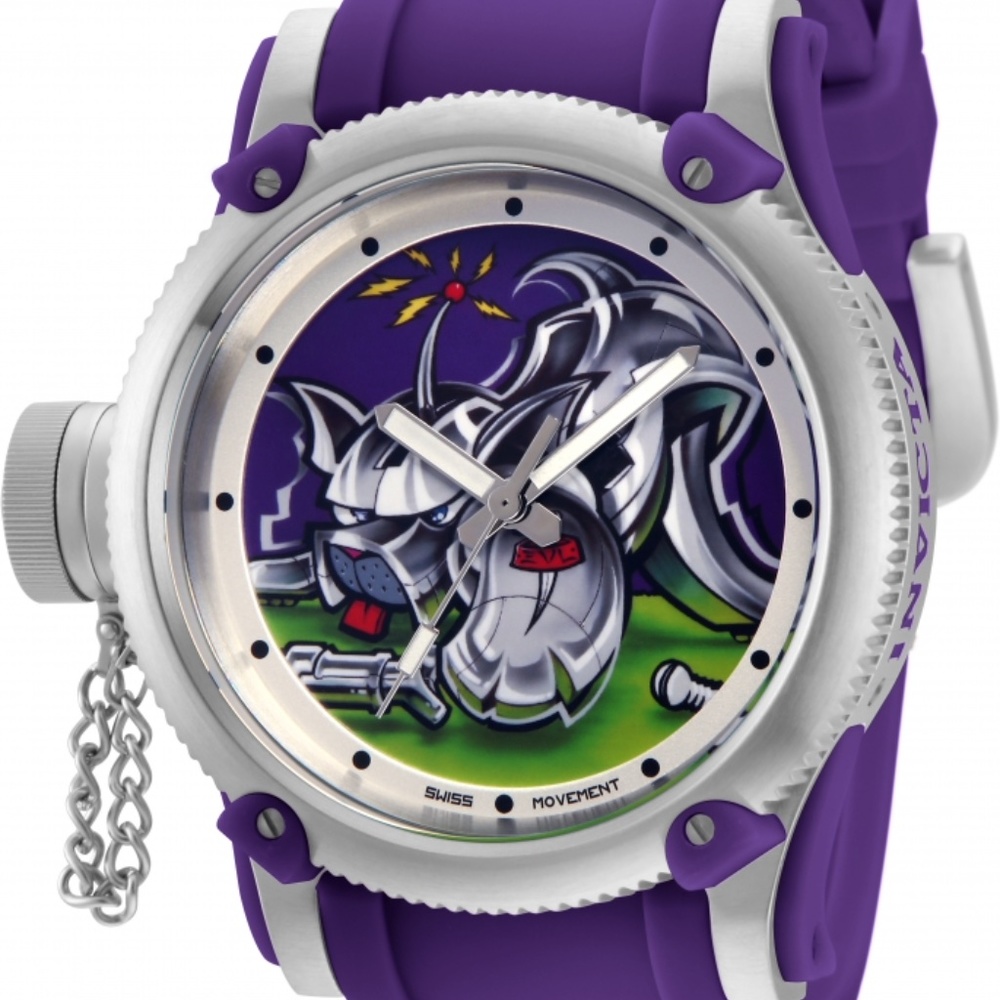 RARE!! Artist Limite Ed. "Bad Dog App" Model 14633 - Men's Watch Quartz